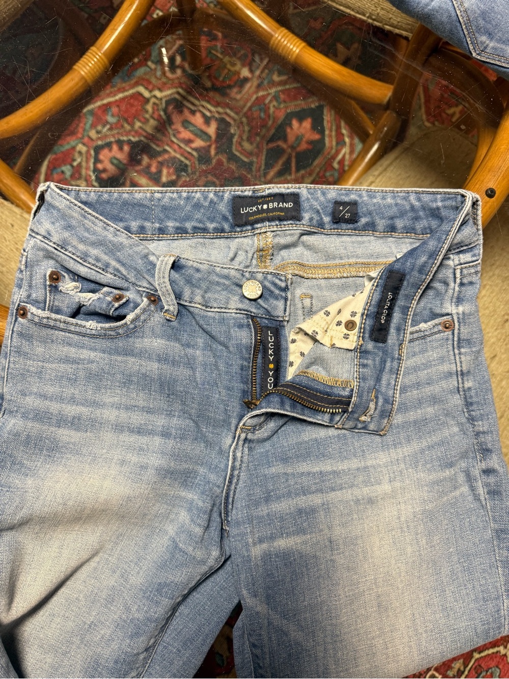 Lucky Brand Lolita Crop Jeans